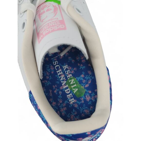 Adidas Stan Smith x Ksenia Schnaider Floral Heel Women’s 6.5 Sustainable Sneaker - Picture 3 of 8